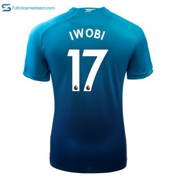 Camiseta Arsenal 2ª Iwobi 2017/18